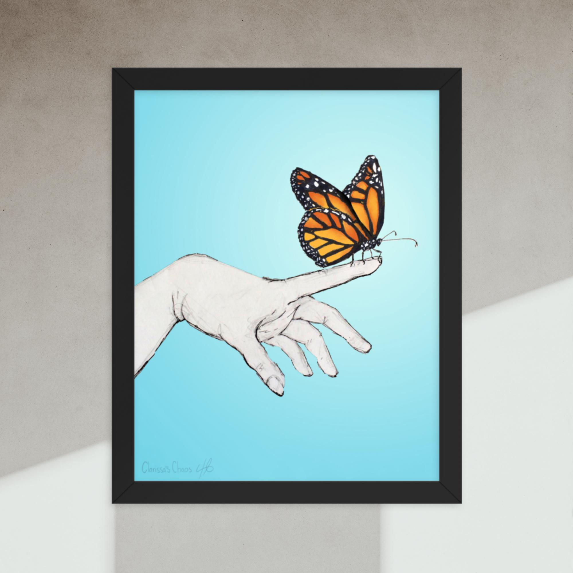 Framed Nurture Print