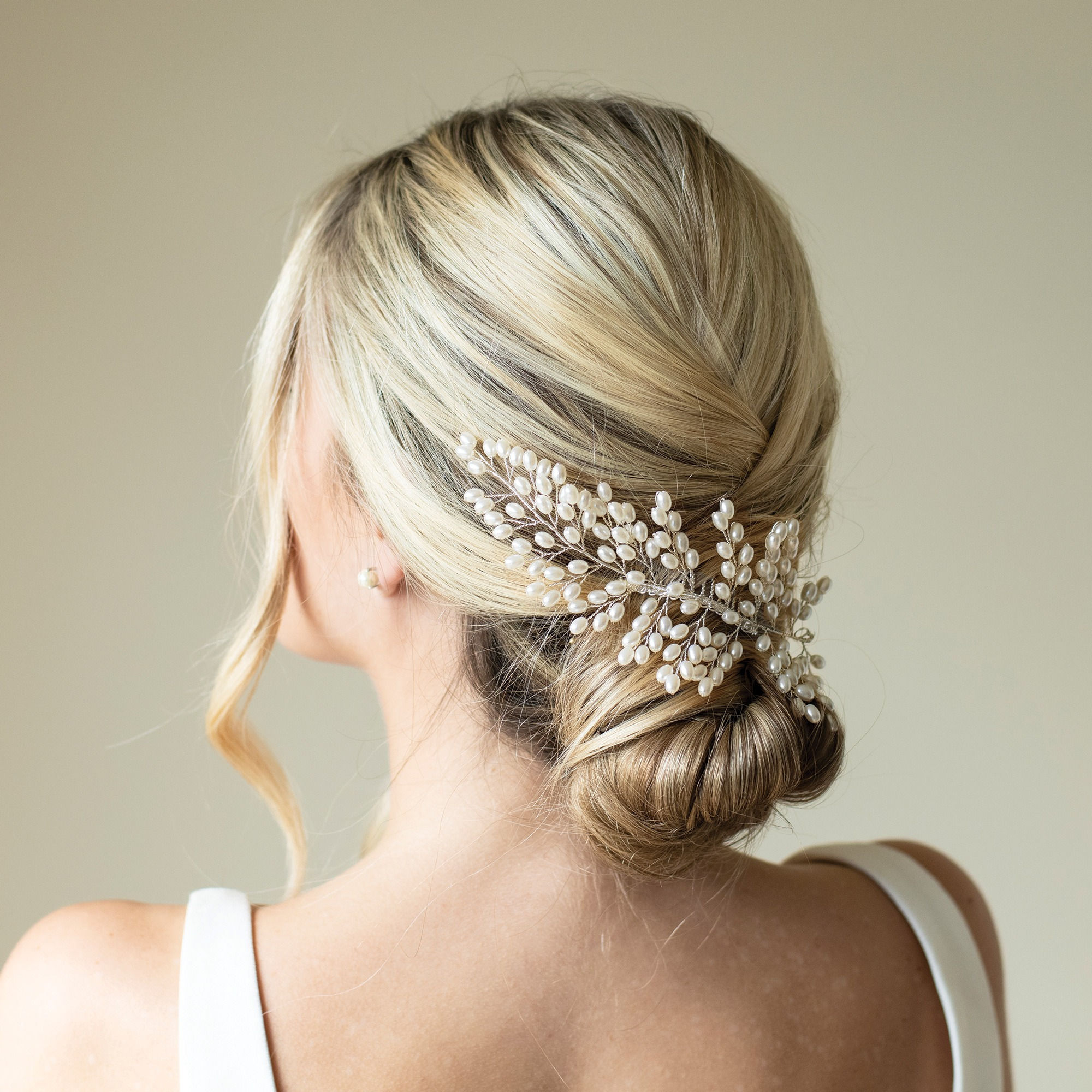Seaspray Hair Slide Pearl Ivory