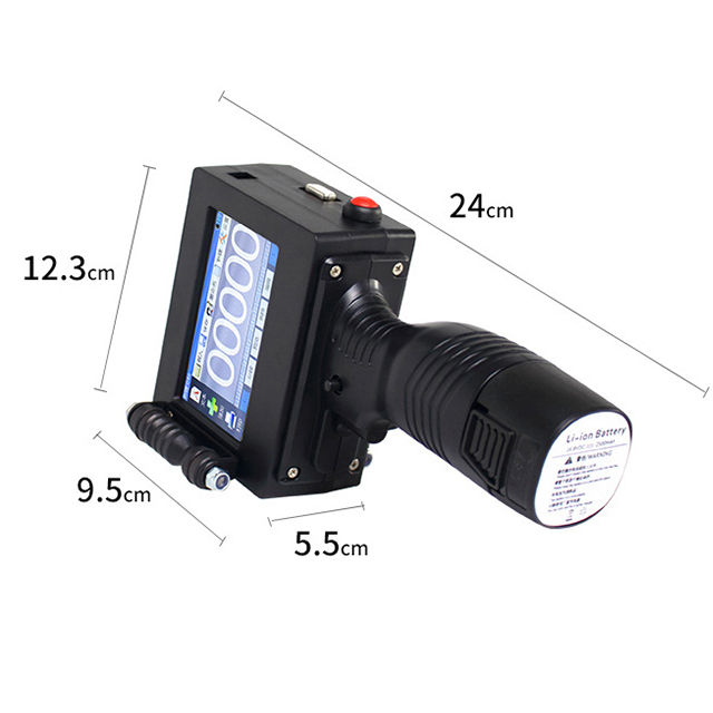 Thumbnail: []Handheld Inkjet Coding Machine