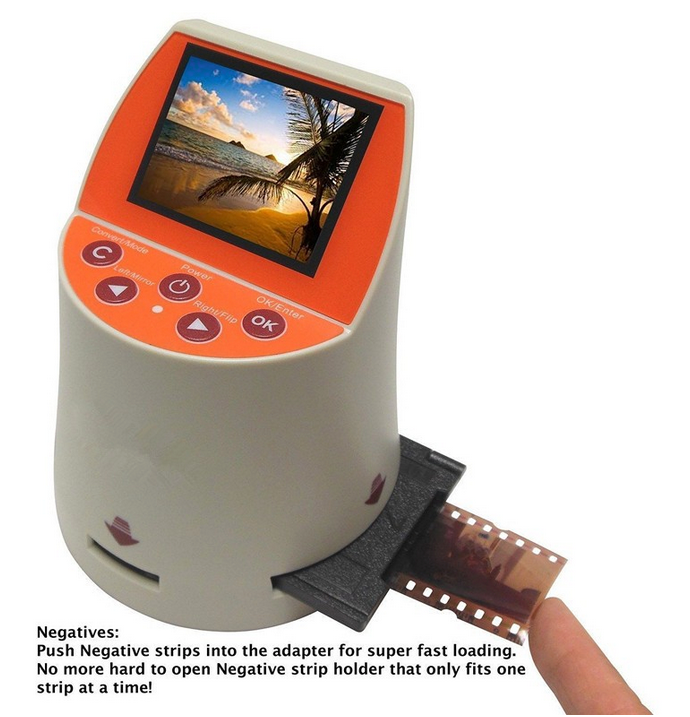 Thumbnail: 7-in-1 22 Mega-Pixels Film Scanner