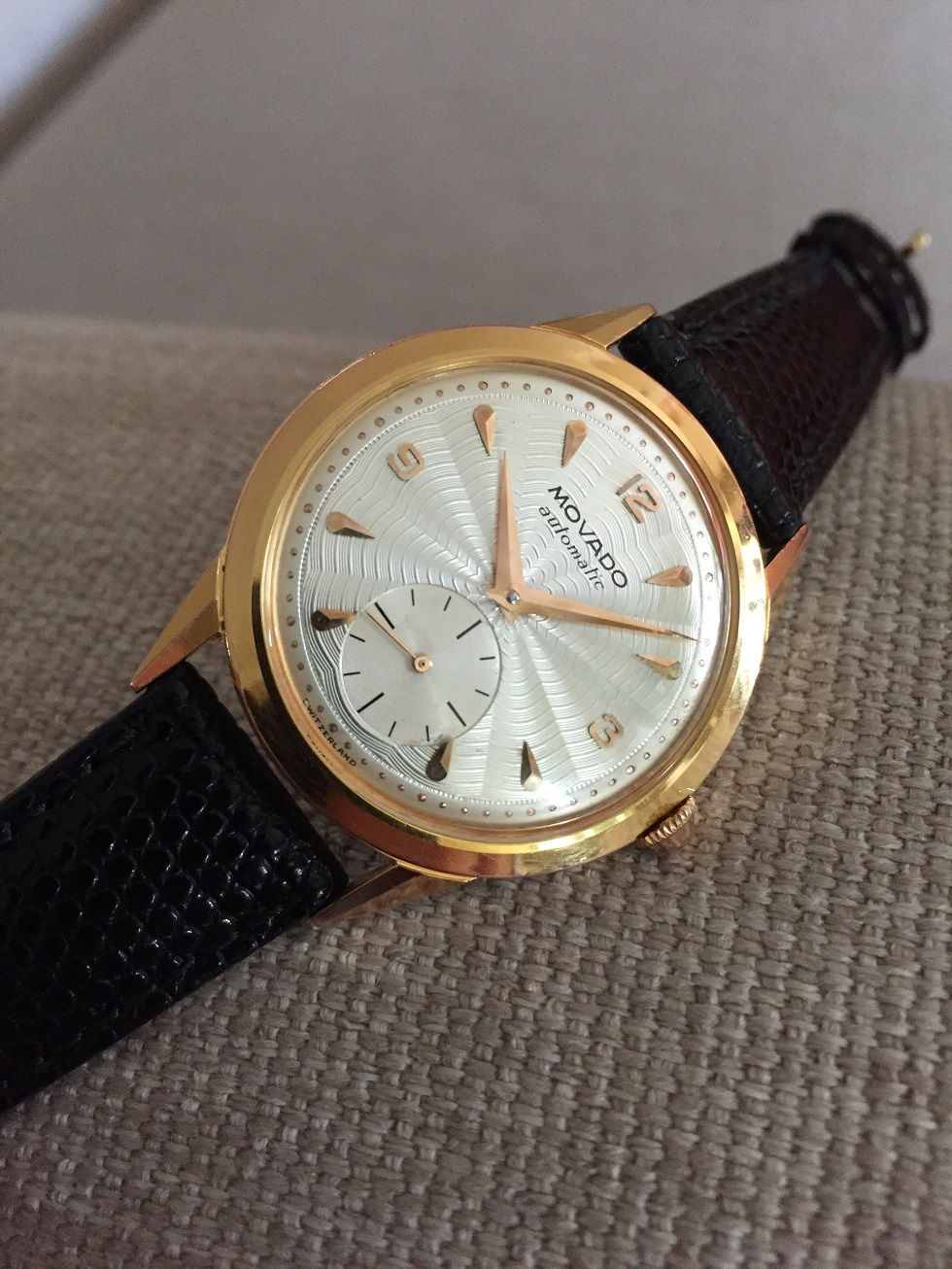 Thumbnail: 1950s OUTSTANDING MOVADO AUTOMATIC