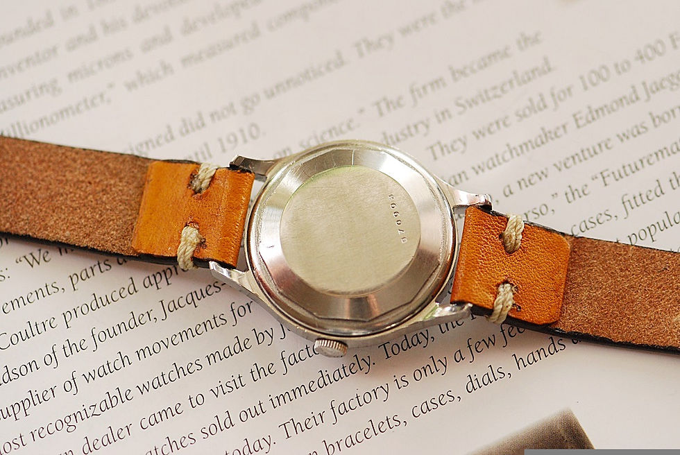 Thumbnail: 1950 Rare Jaeger LeCoultre PowerMatic SS