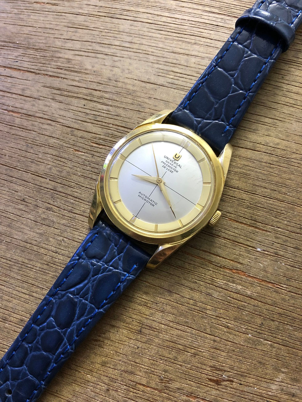 Thumbnail: 1957 UNIVERSAL GENEVE POLEROUTER MICROTOR