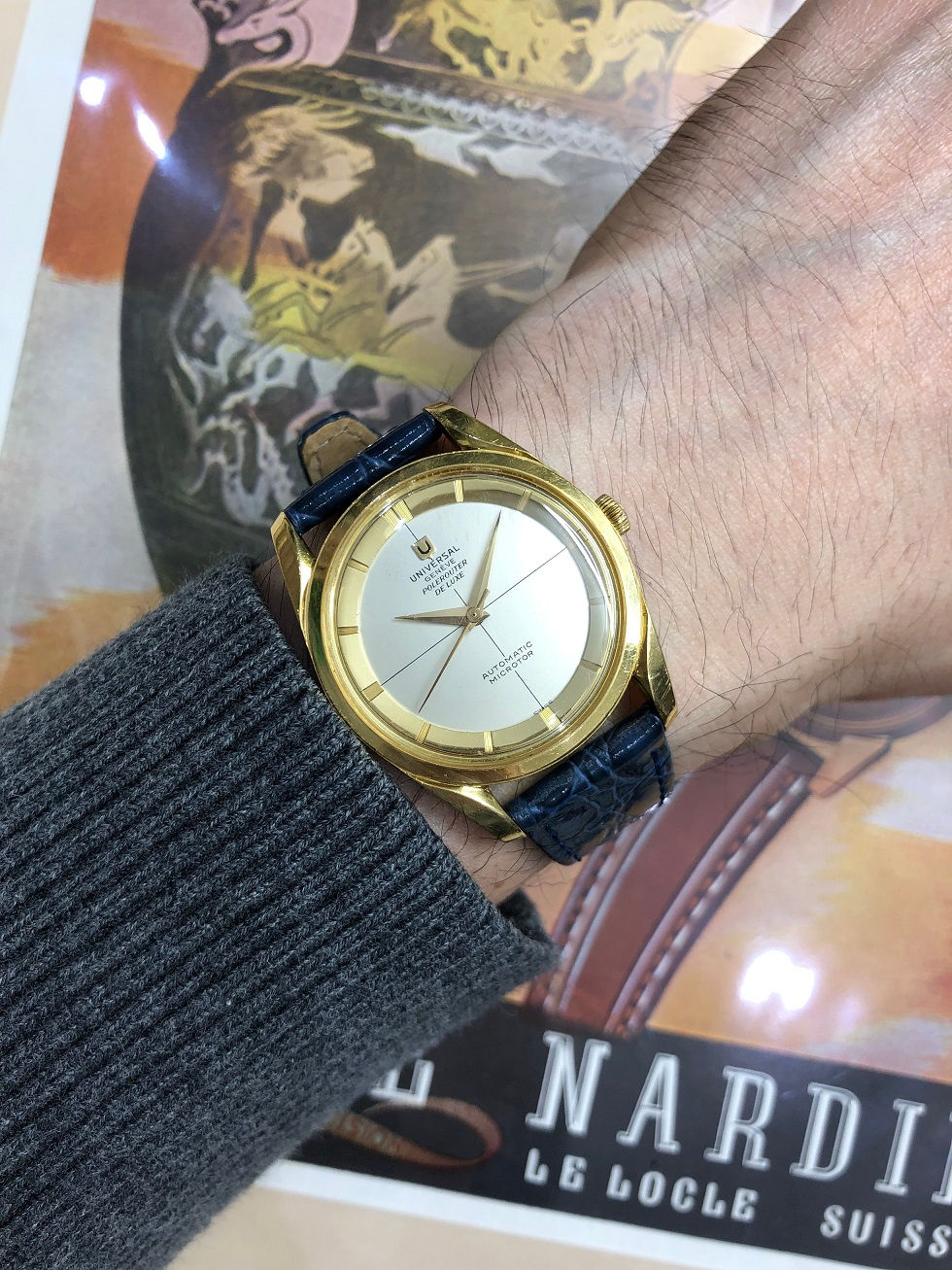 Thumbnail: 1957 UNIVERSAL GENEVE POLEROUTER MICROTOR