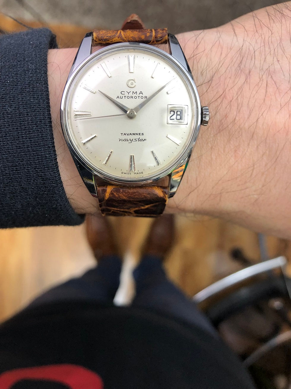 Thumbnail: 1960s CYMA AUTOROTOR "TAVANNES" NAVYSTAR