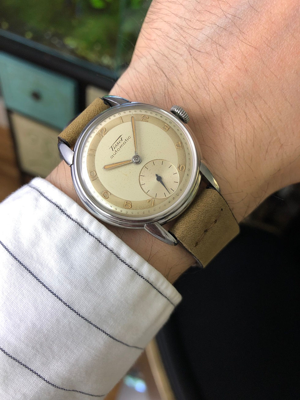 Thumbnail: 1945 TISSOT AUTOMATIC WATCH