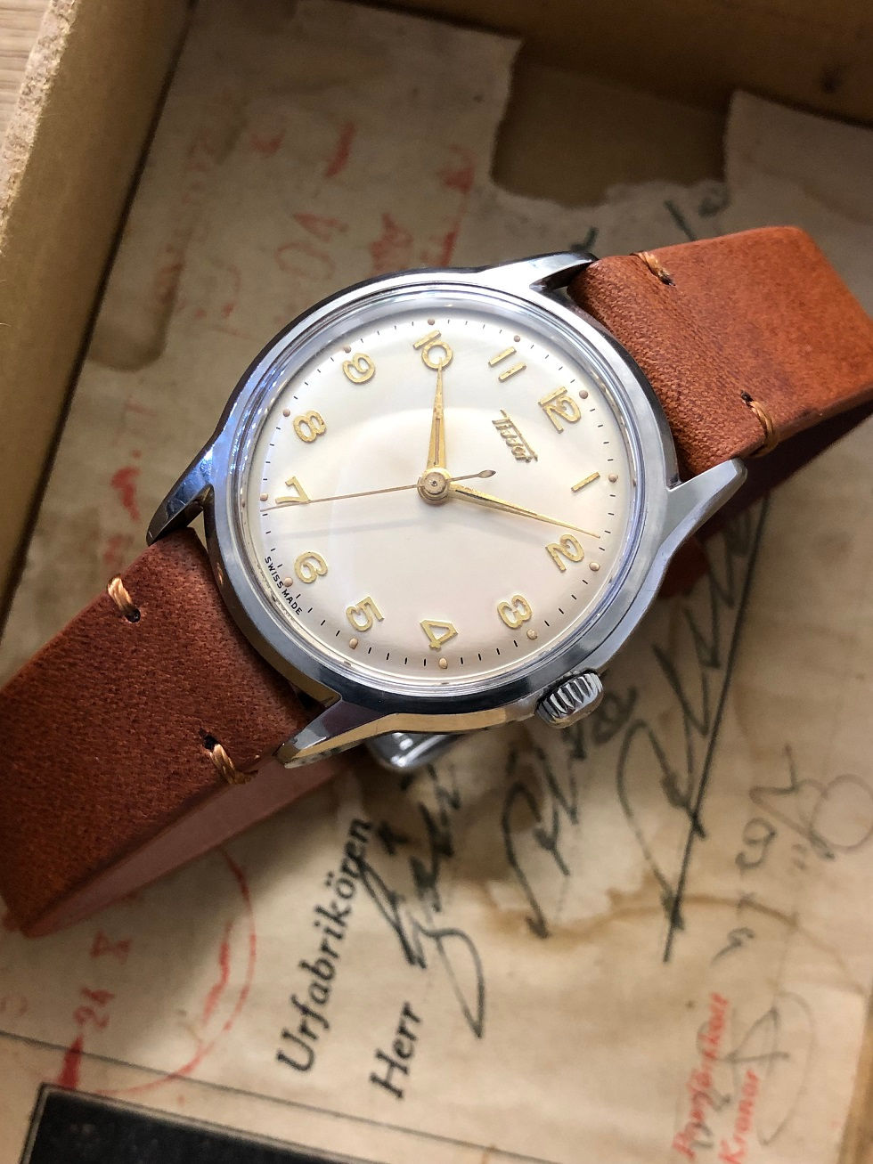 Thumbnail: 1956 TISSOT VINTAGE WATCH
