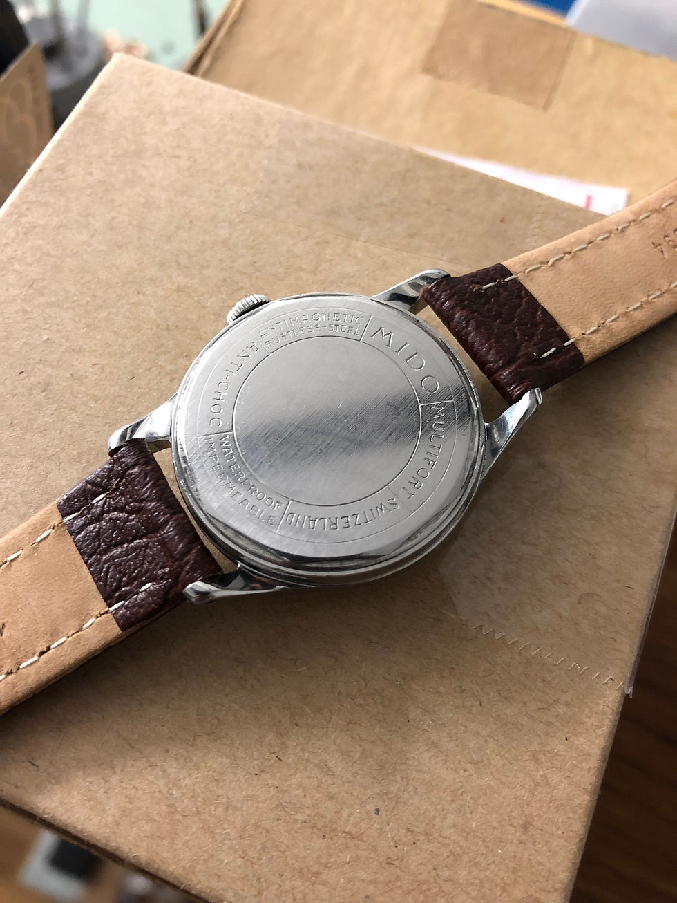 Thumbnail: 1951 MIDO MULTIFORT EXTRA FLAT SS