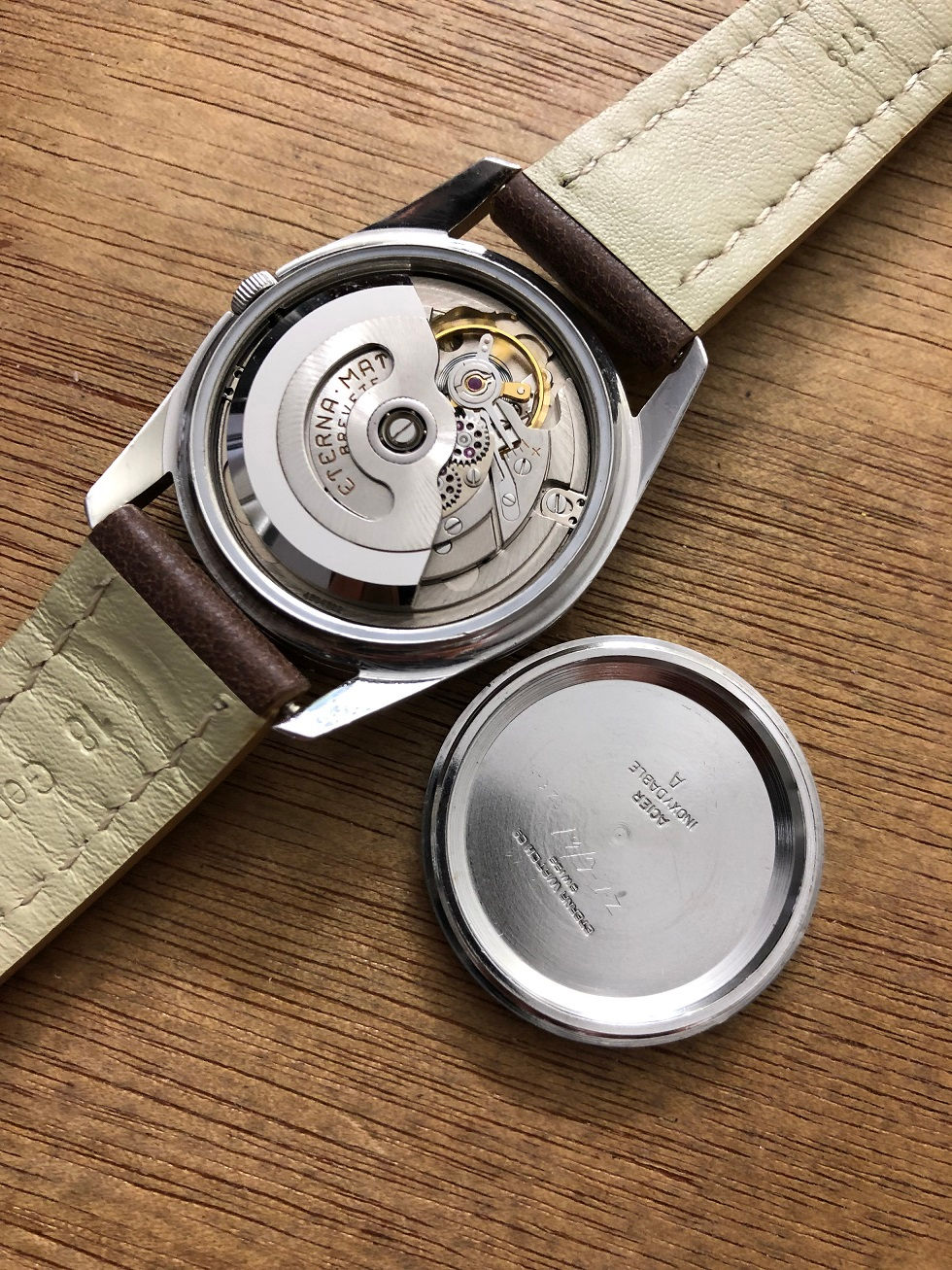 Thumbnail: 1958 ETERNA-MATIC CHRONOMETRE SS