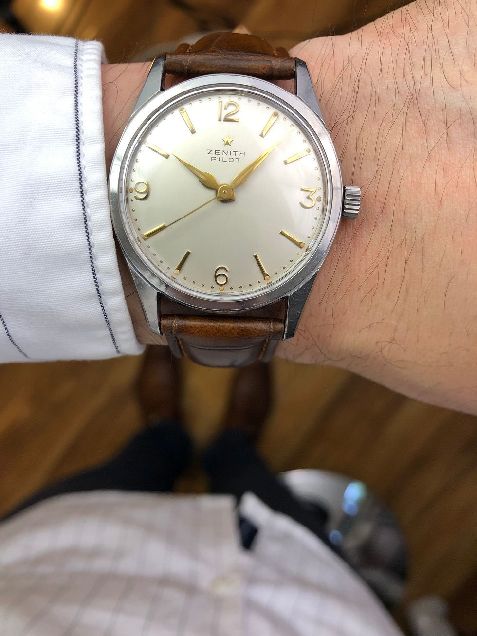 Thumbnail: 1959 ZENITH PILOT VINTAGE WATCH