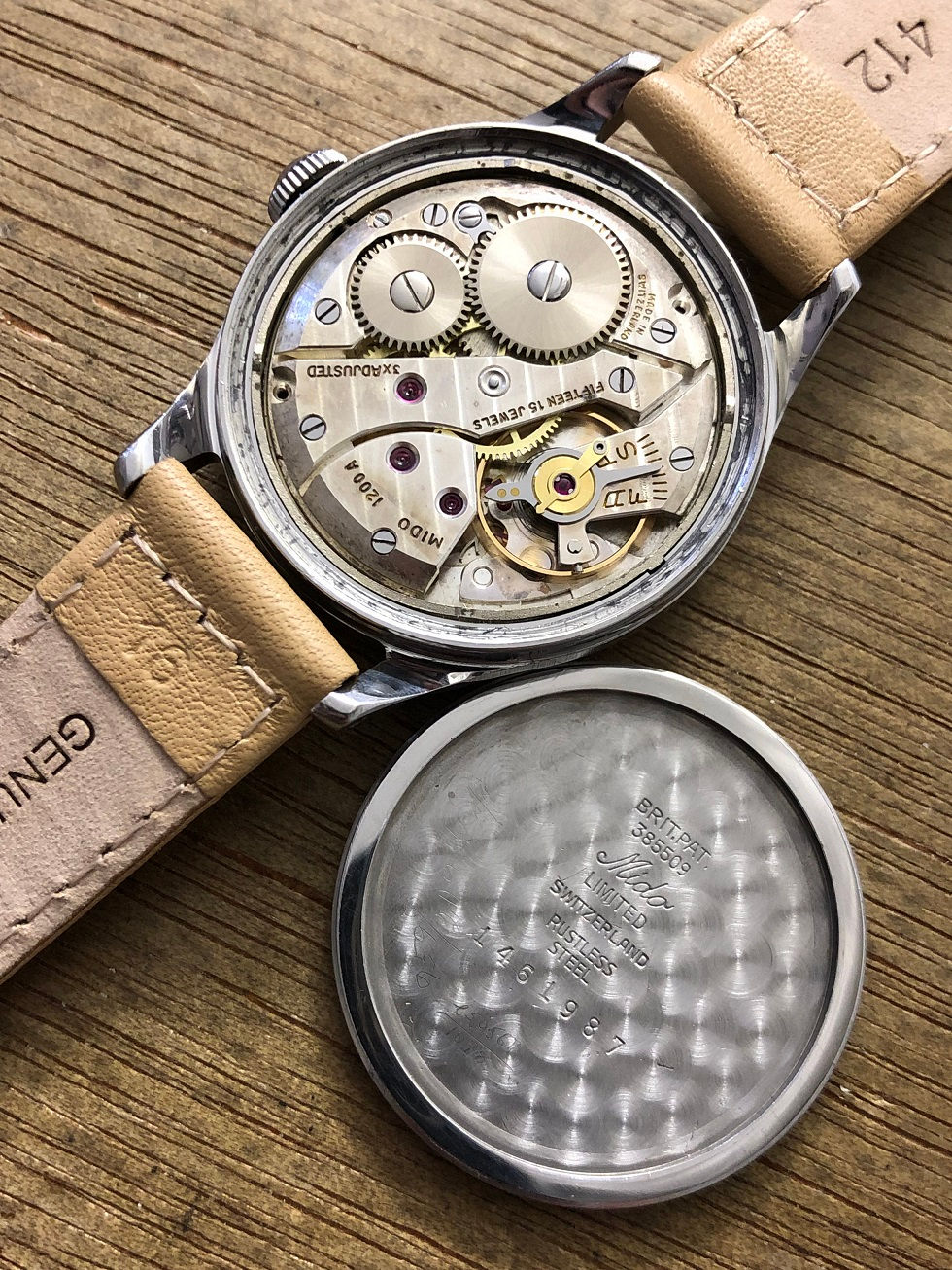 Thumbnail: 1946 MIDO MULTIFORT VINTAGE WATCH