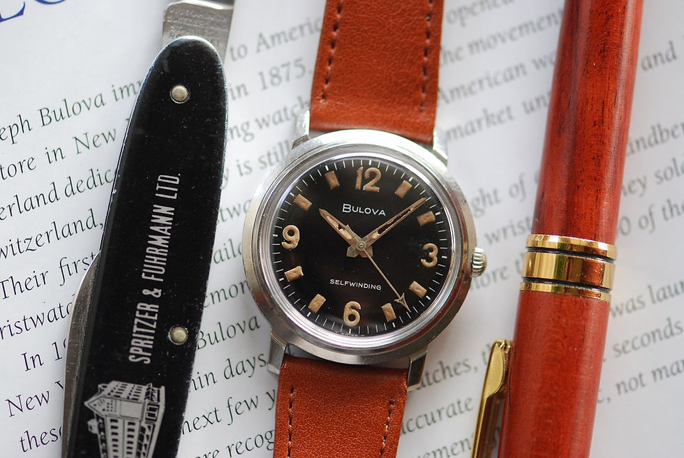 Thumbnail: 1966 BULOVA SELFWINDING AUTO SS WATCH