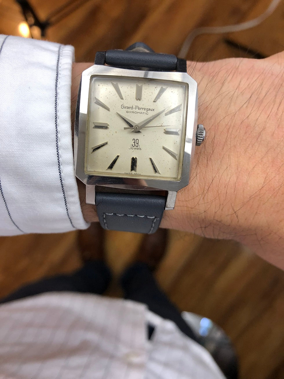 Thumbnail: 1959 GIRARD-PERREGAUX GYROMATIC 39J