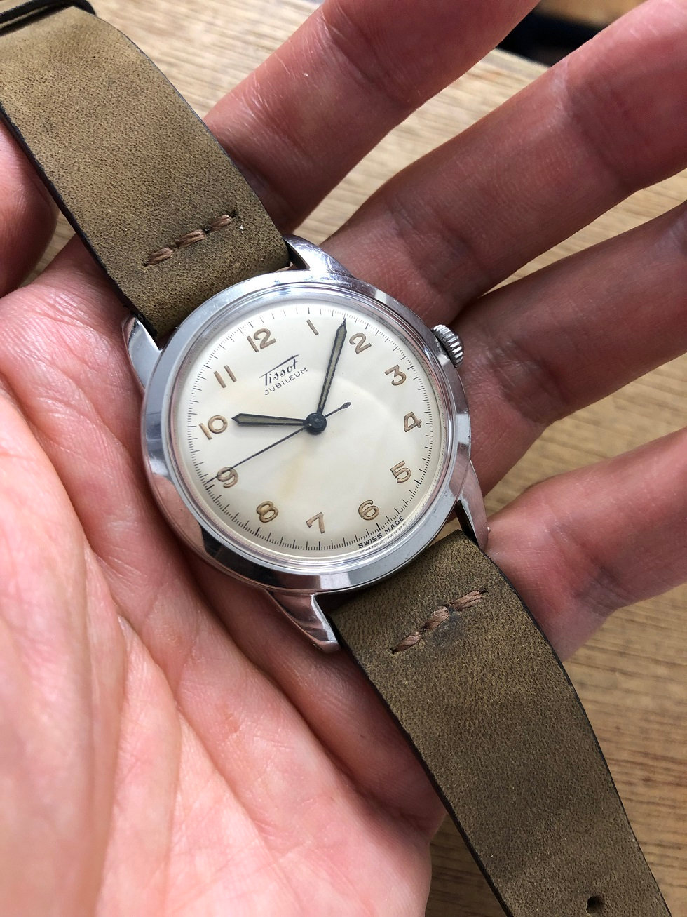 1953 TISSOT JUBILEUM WATCH | sftimepieces