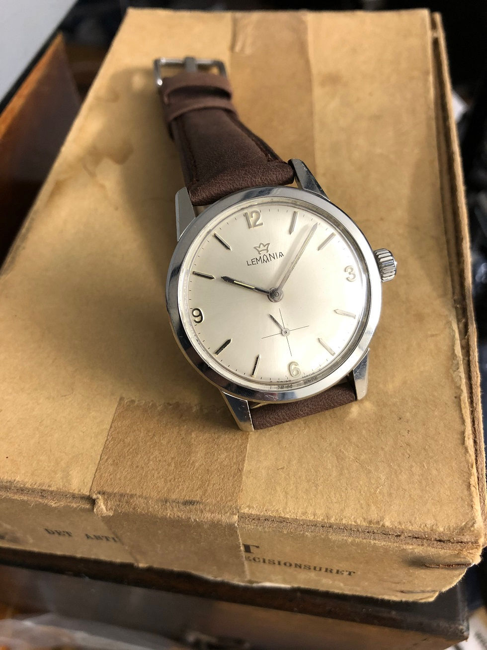 Thumbnail: 1965 LEMANIA COMPRESSOR WATCH