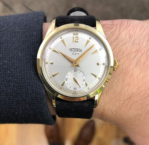 1950s TECHNOS LYX VINTAGE WATCH | sftimepieces
