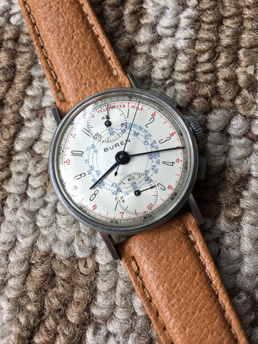 Montre Breil BW0298 Chronographe Carré Acier - Vintage - Neuf Avec étiquettes