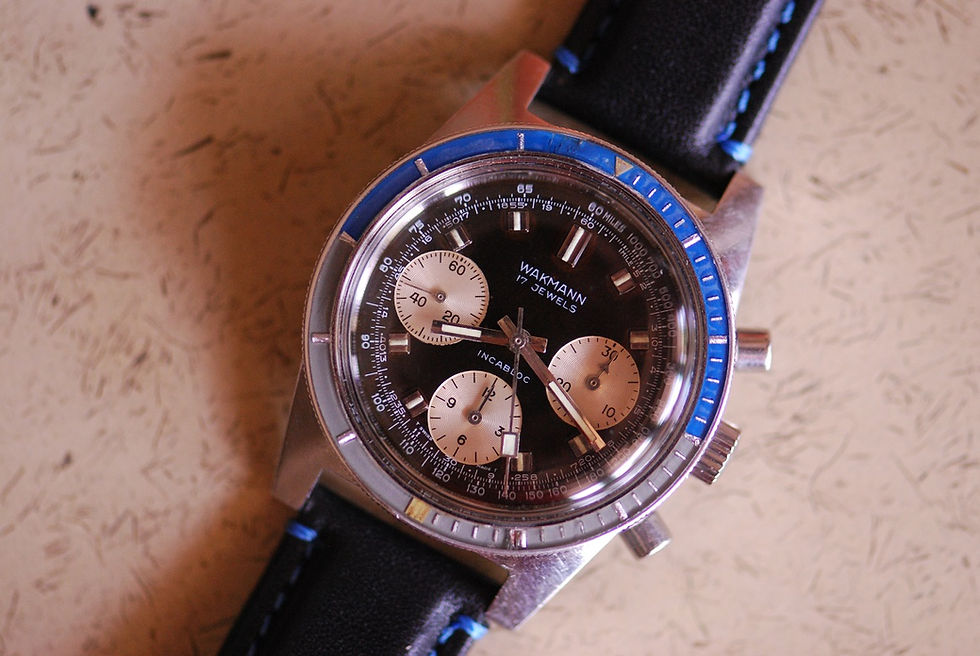 Thumbnail: WAKMANN SKIN DIVER JUMBO CHRONOGRAPH