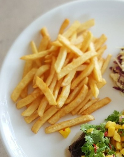 Arranged Food and Objects