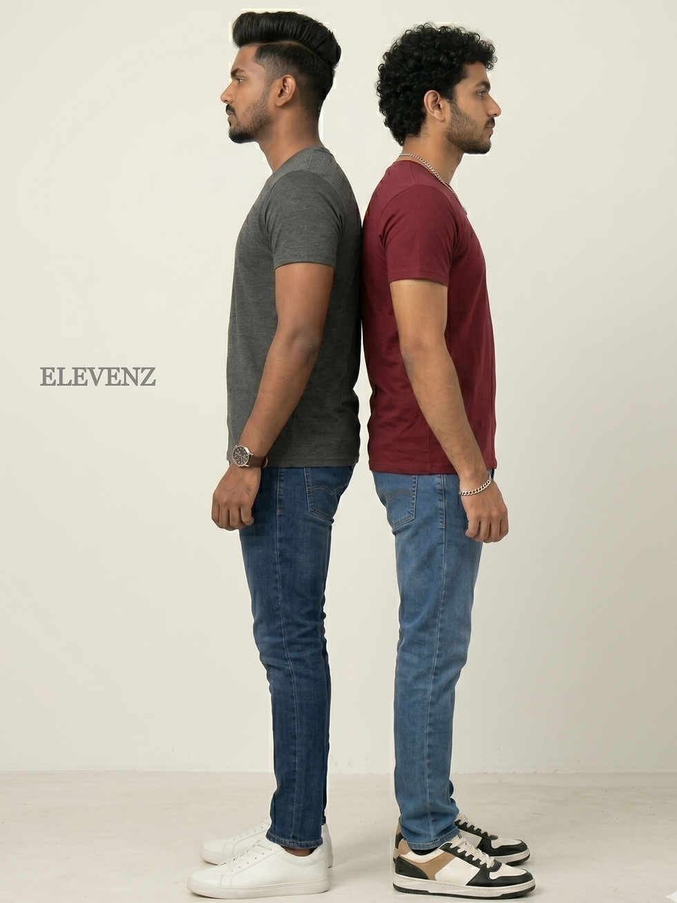 Thumbnail: Essential Combo Maroon & Grey - Men