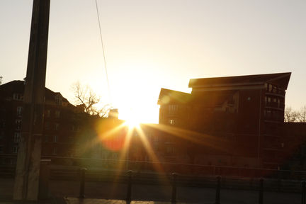 Sunset,Cardiff, 2023