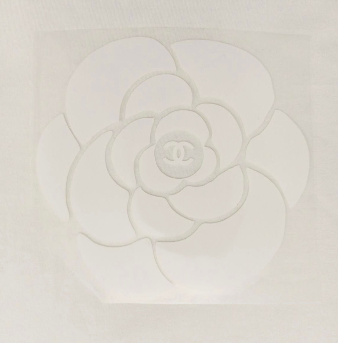 Термоаплікація 14*15см Роза Chanel