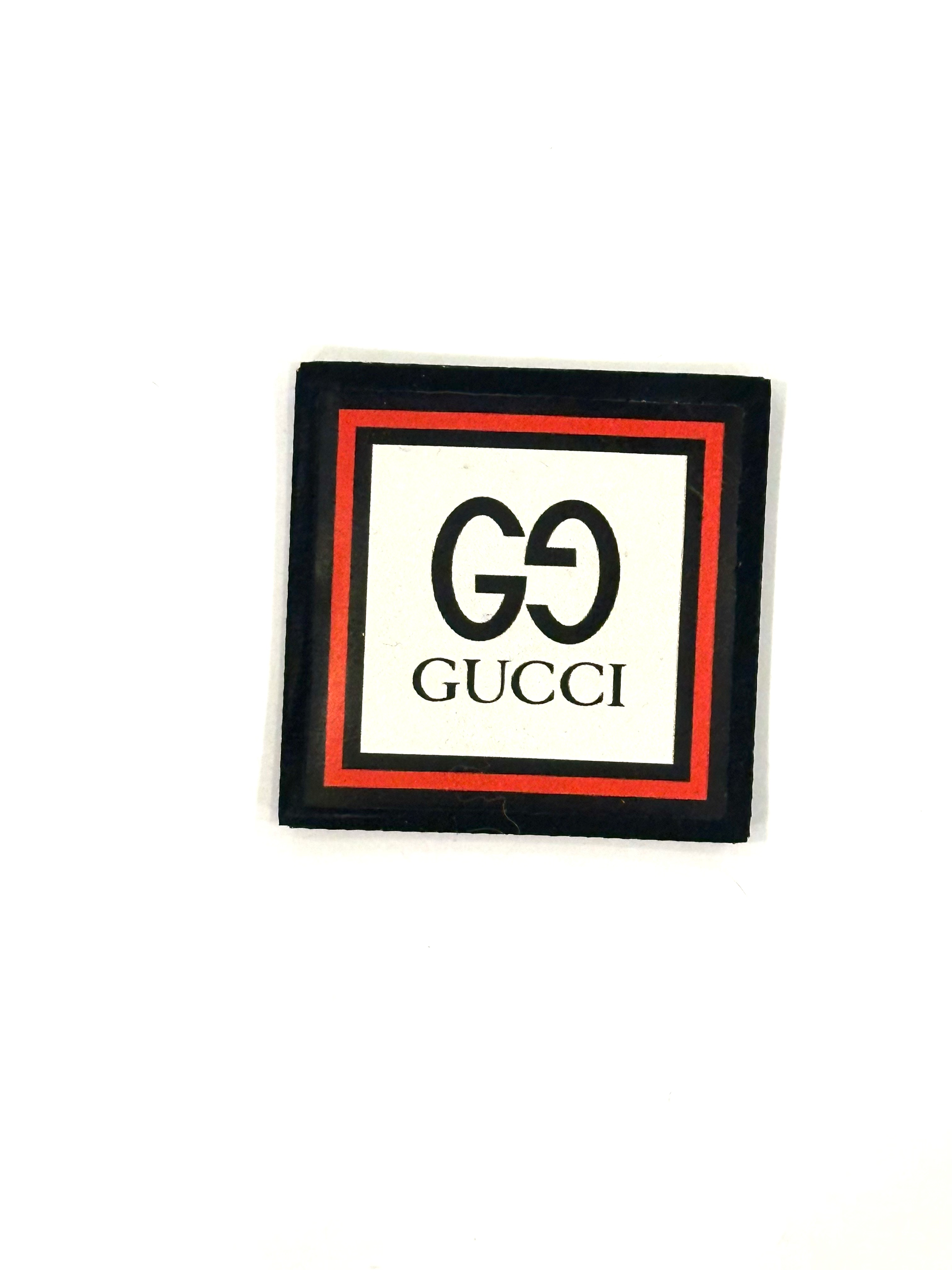 Гумові патчі 4.5*4.5см на клейовій основі логотип Gucci
