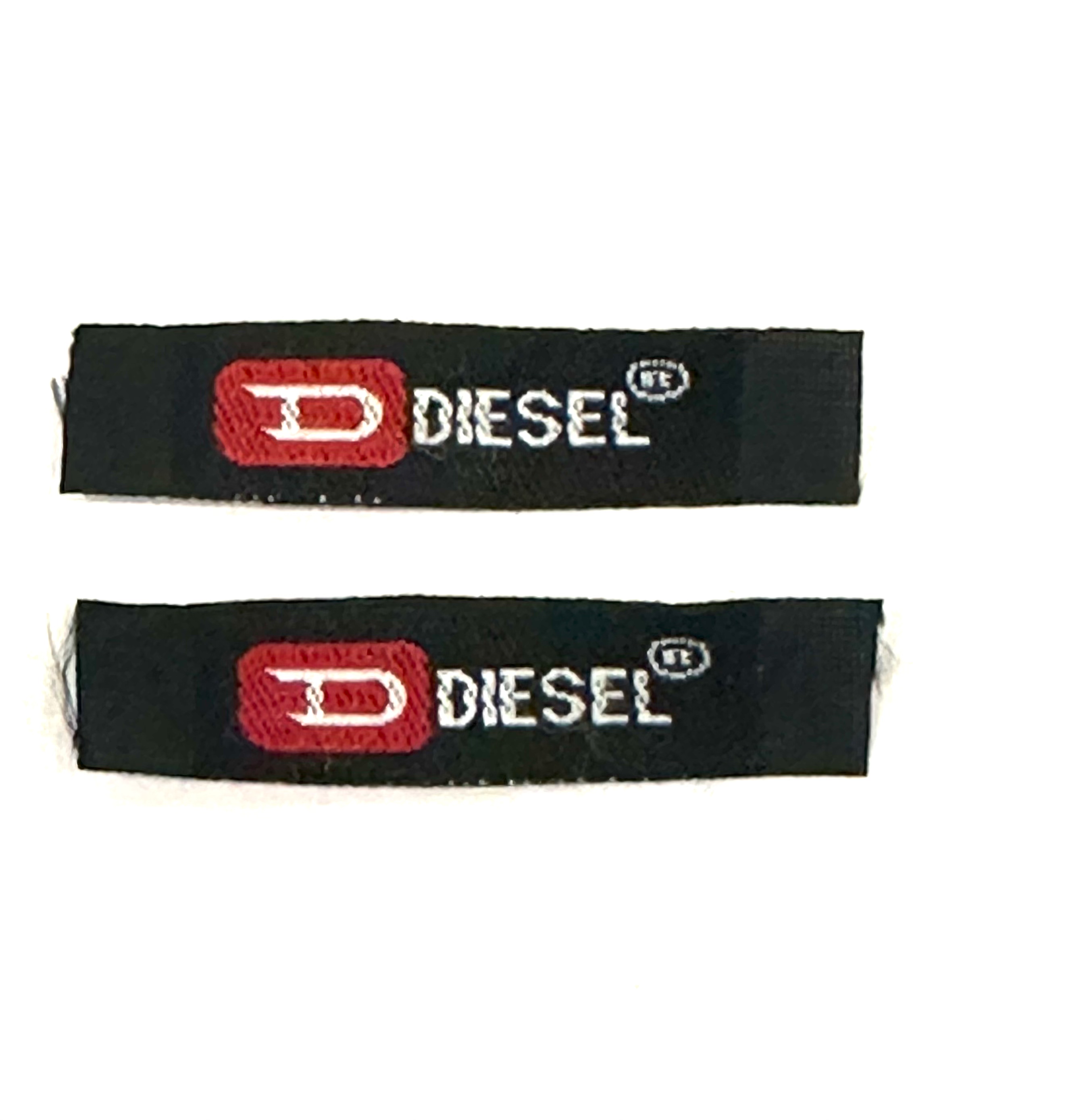 Лейба для одягу 5*1.2см логотип Diesel 