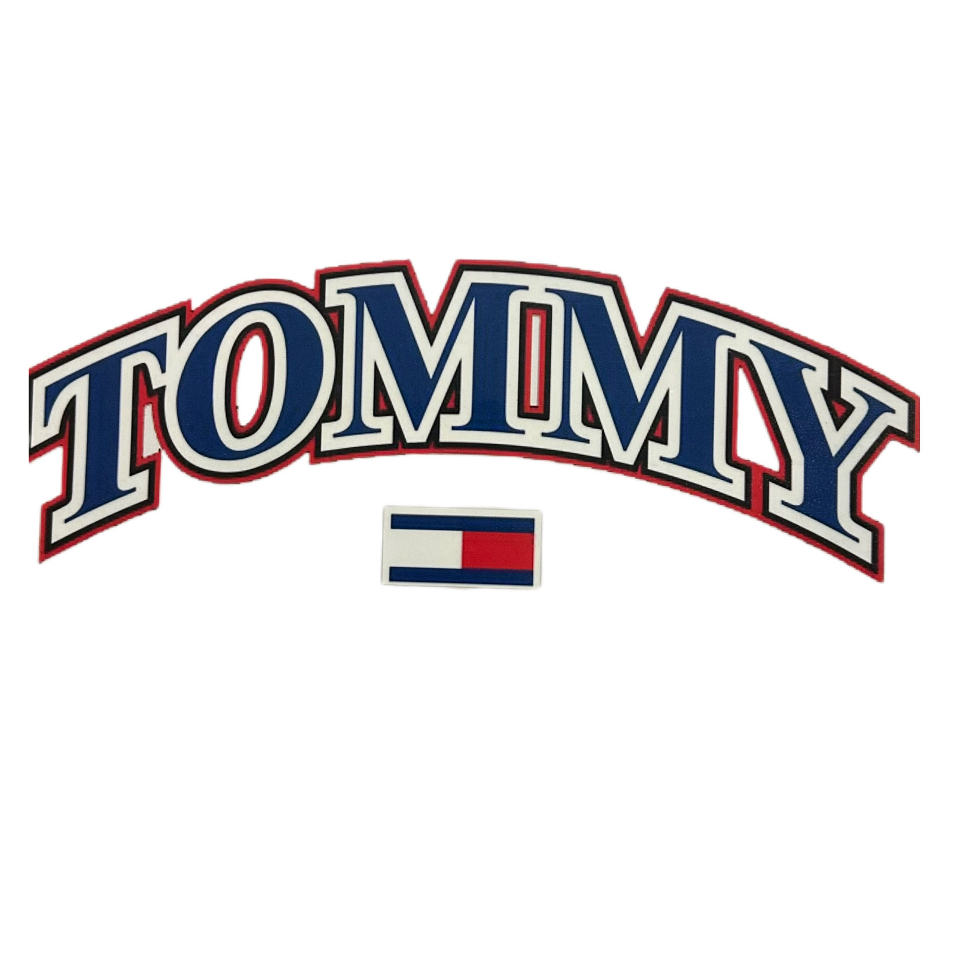 Термоапликація 19*11см логотип Tommy Hilfiger