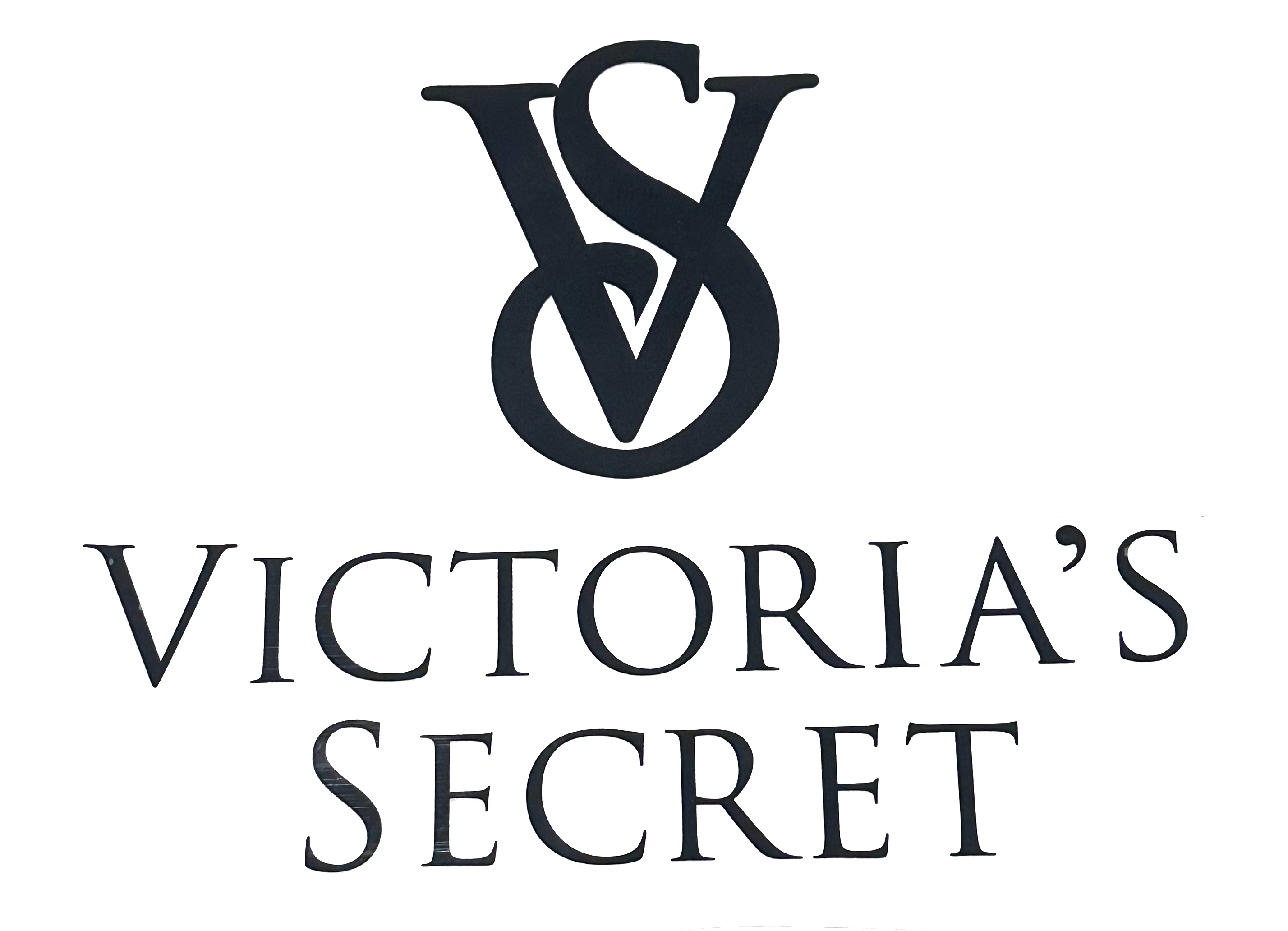 Термоаплікація 22*18см колір чорний логотип Victia’s Secret