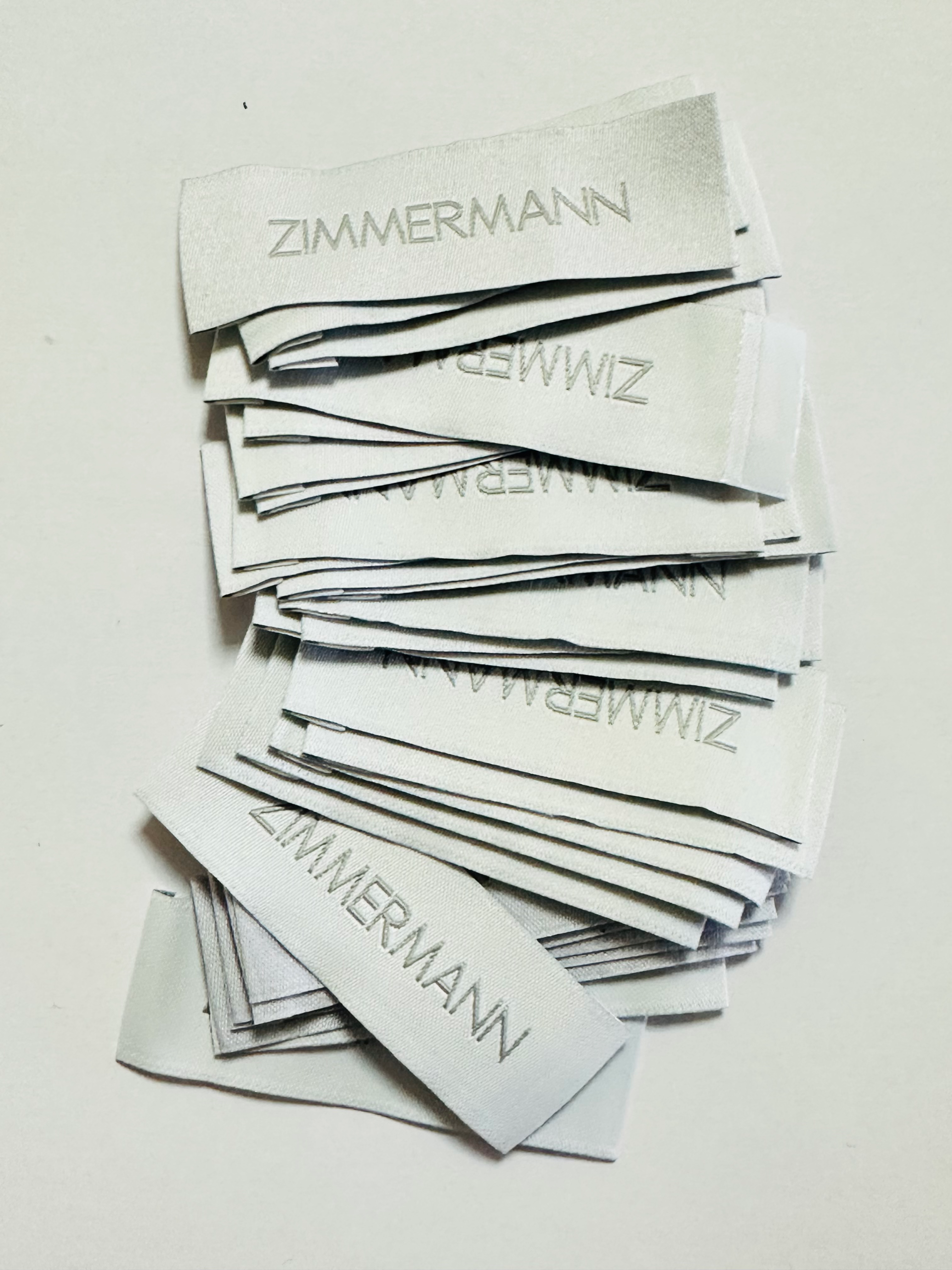 Лейба жакард 6.1*2см з логотипом Zimmermann 