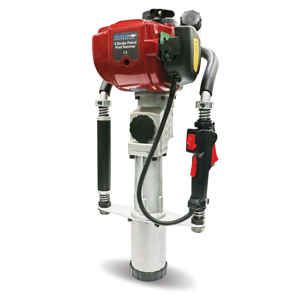 Archer Heavy Duty 37.7cc 1kW 4 Strnoke Petrol Engie Star Picket Post Rammer