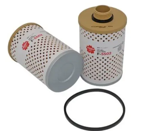 F5502 2x Sakura Diesel Bowser Fuel Filter Cartridge Elements for B10AL repl PF10