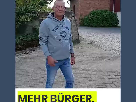 Sonntag: Bürgermeisterwahl!