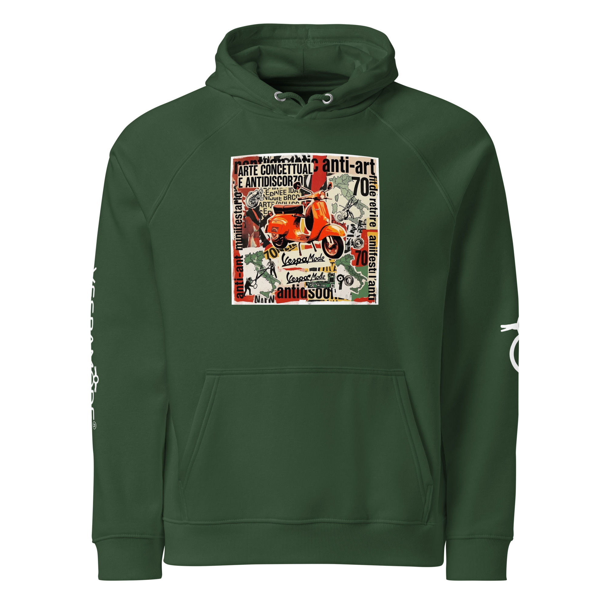 DT - Unisex eco raglan hoodie