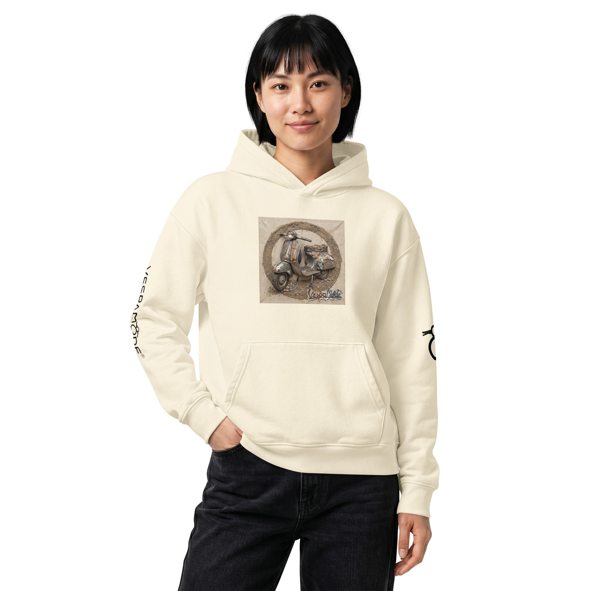 PA - Unisex relaxed mid-weight hooded sweatshirt