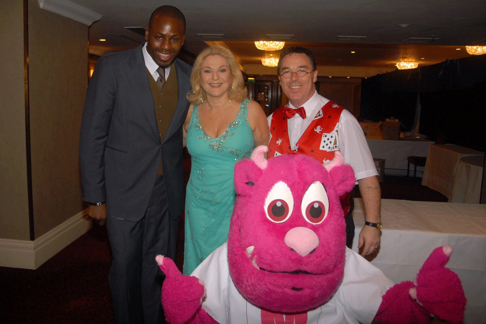 Vanessa Feltz and I.