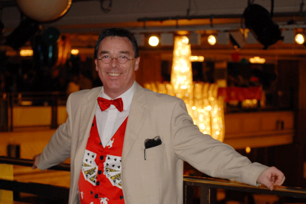 At the Grosvenor Hotel.