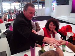 At the Olympic park.