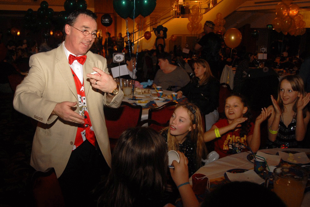 At a charity event in London.