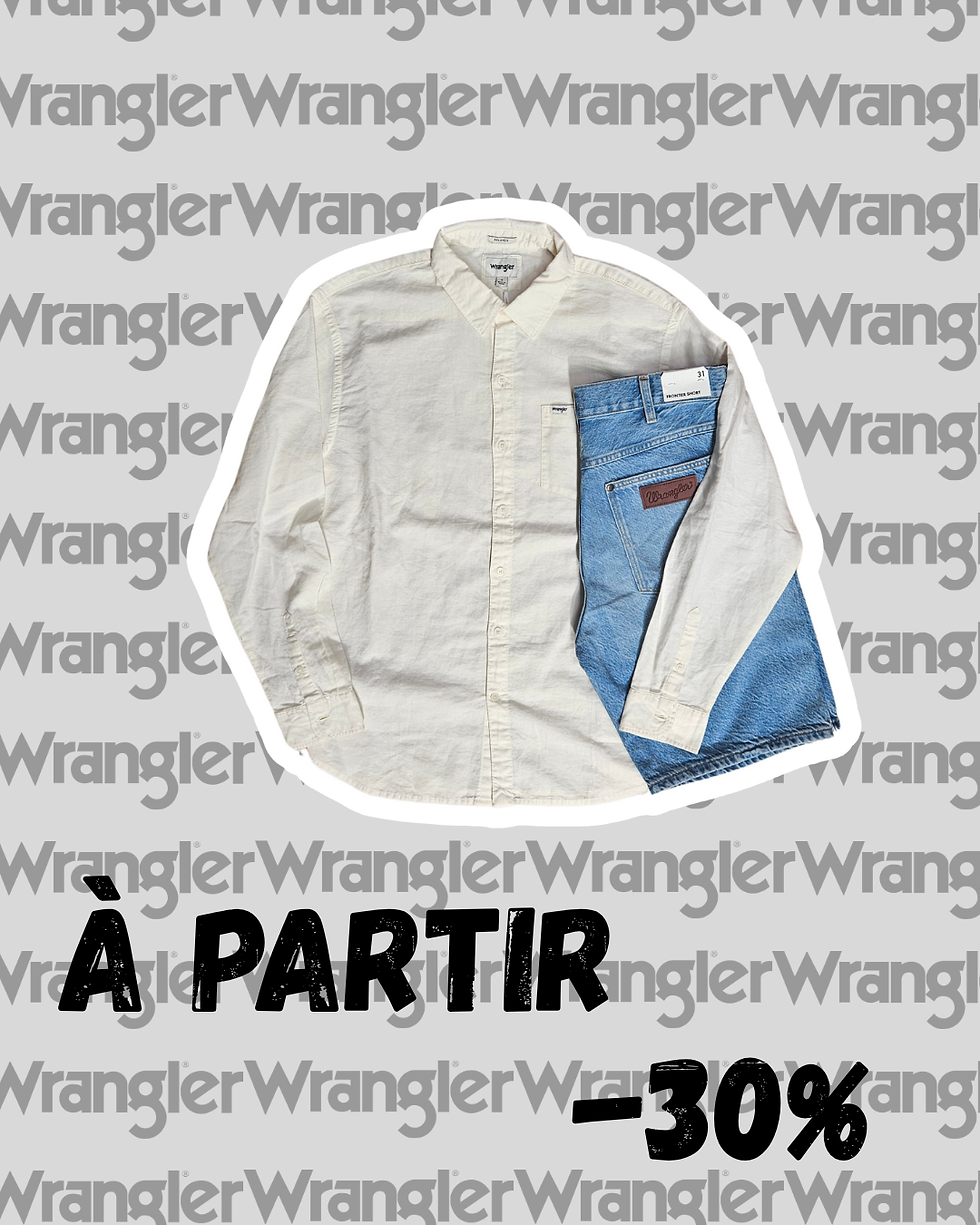 soldes wrangler affiches