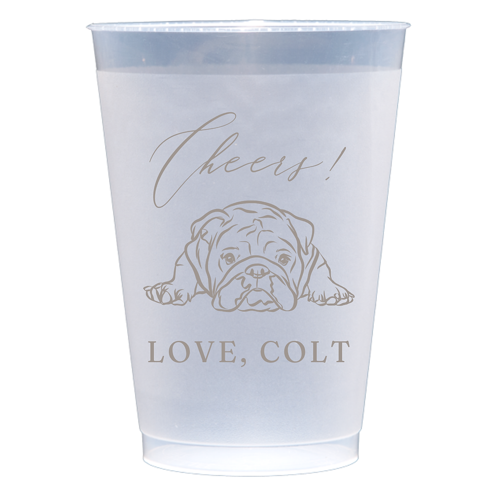 Custom Dog Cup