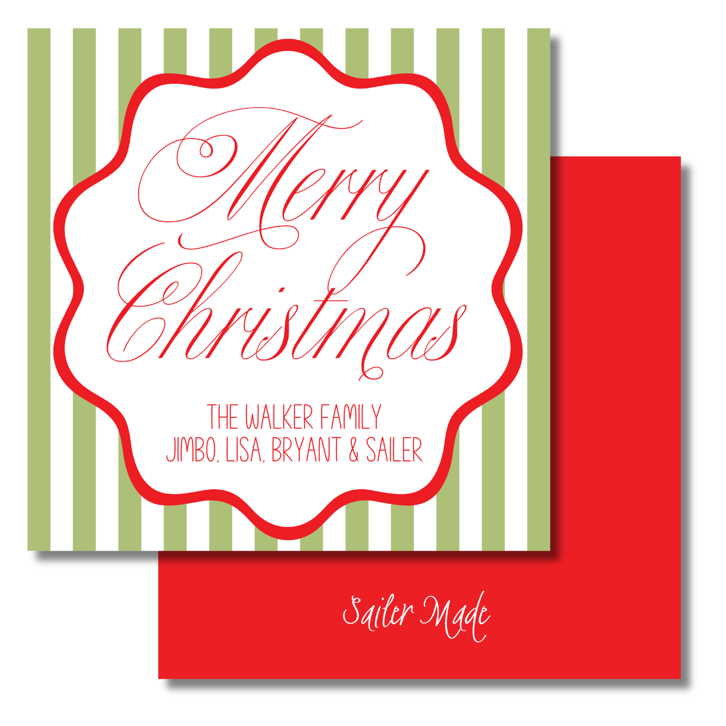 Merry Christmas Gift Tag