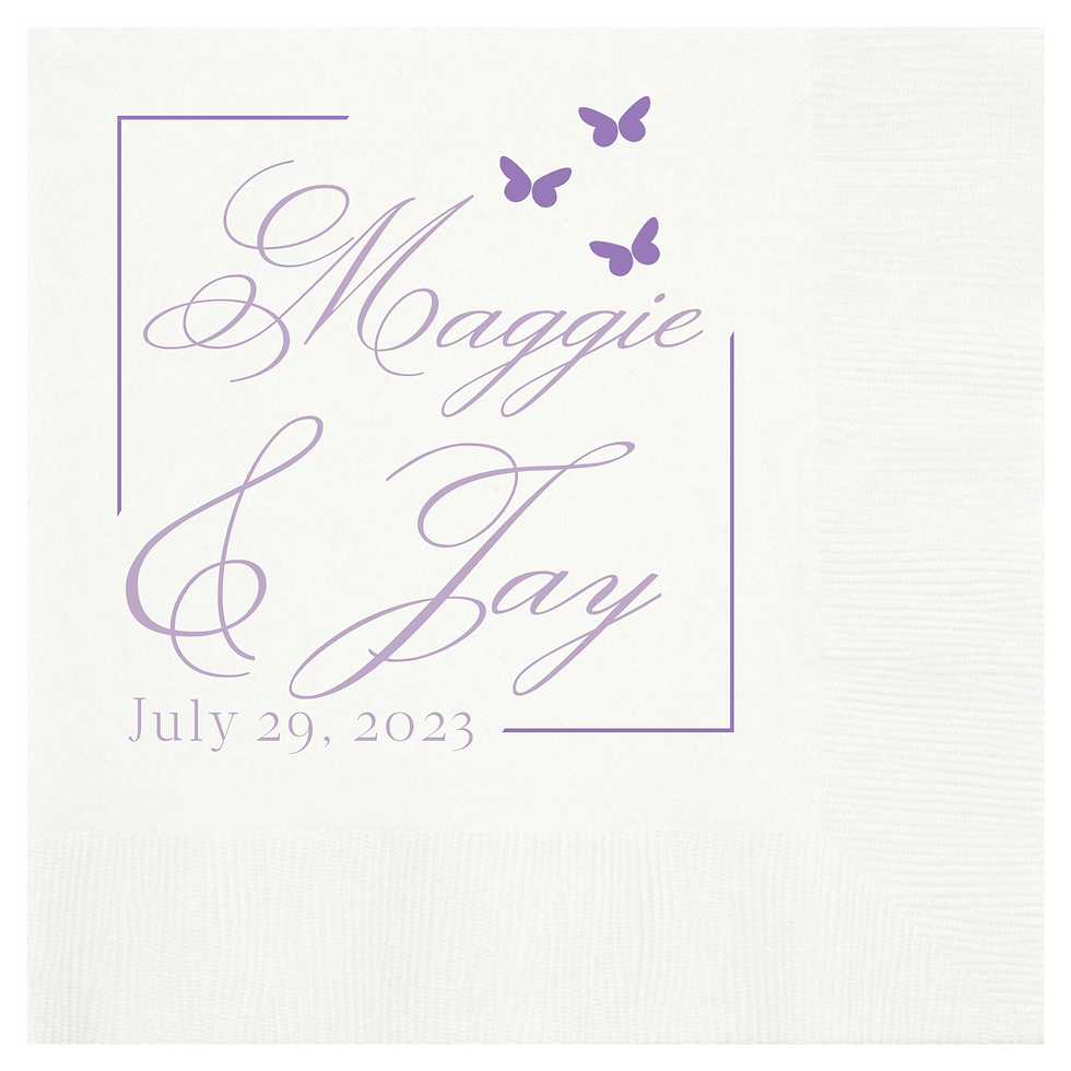 Simple butterfly Napkin