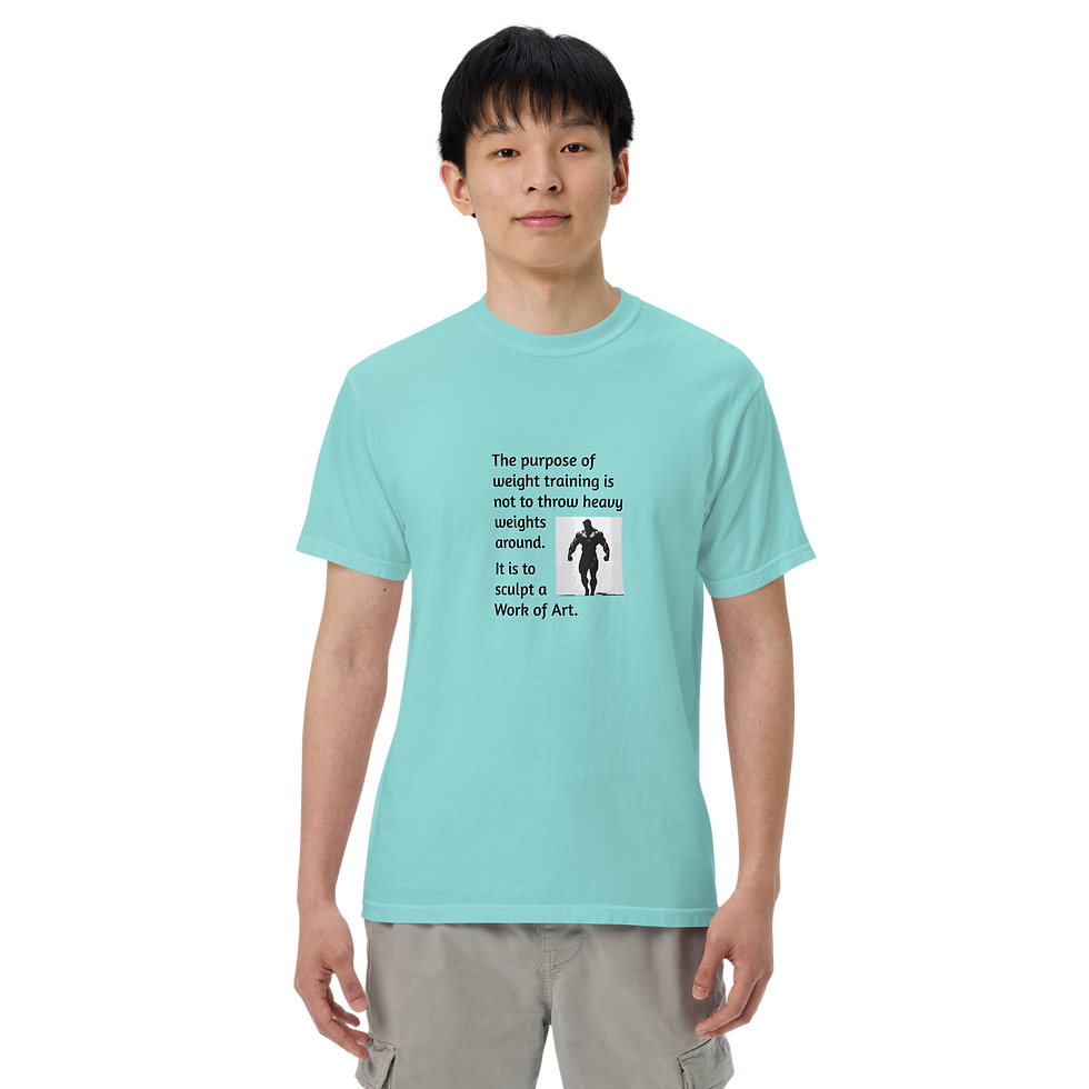 Thumbnail: Unisex garment-dyed heavyweight t-shirt