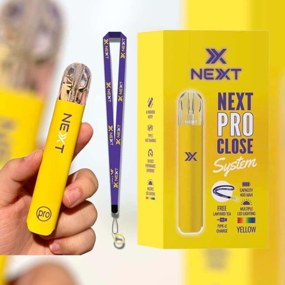 ภาพขนาดย่อ: next pro pod สีเหลือง แถมสายคล้อง