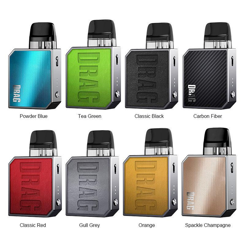 ภาพขนาดย่อ: เครื่องพอตบุหรี่ไฟฟ้า VOOPOO Drag Nano 2 Kit ออกแบบมาให้มีขนาดเล็กแต่ทรงพลัง แบตเตอรี่ในตัวขนาด 800mAh พร้อมเอาต์พุตสูงสุด 20