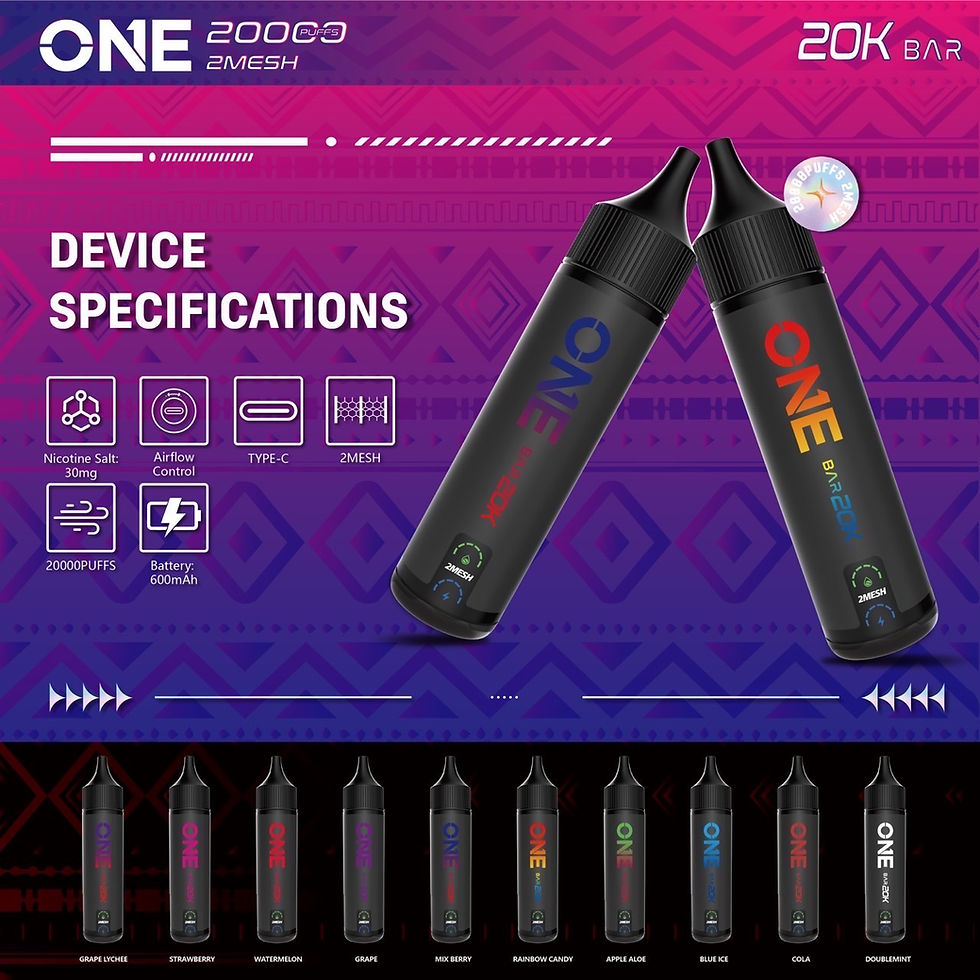 ภาพขนาดย่อ: One bar 20k puffs 