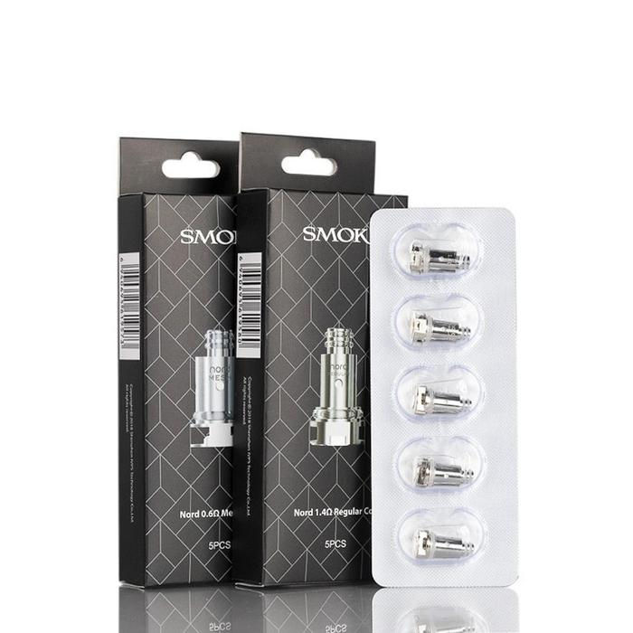 คอยล์ SMOK Nord 0.6&1.4Ω Mesh Replacement Coils แท้ มีประกัน คอยล์สำเร็จ Nord Mesh 0.6ohm เหมาะกับน้ำยาฟรีเบสและซอลต์นิค Free