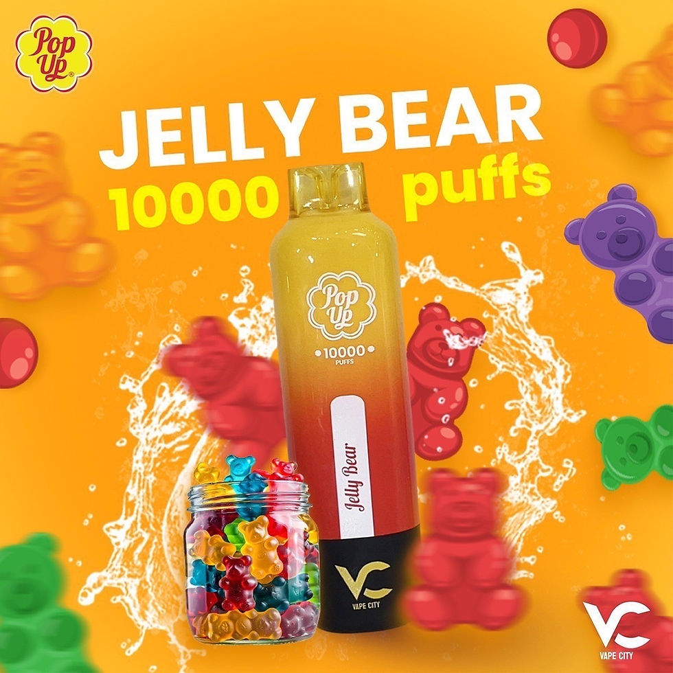 ภาพขนาดย่อ: Pop Up 10K Disposable Pod  เป็นบุหรี่ไฟฟ้าแบบใช้แล้วทิ้งจากแบรนด์ Vape City ดีไซล์ออกมาได้อย่างสวยน่าใช้งาน สินค้ามาใหม่